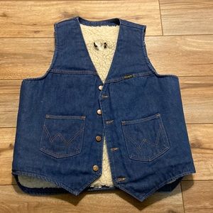 Mens wrangler vest